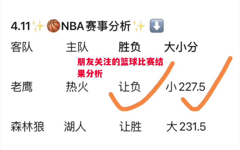 ysbSPORTS-朋友关注的篮球比赛结果分析-第2张图片-易胜博体育 ysbSPORTS-朋友关注的篮球比赛结果分析-第2张图片-易胜博体育